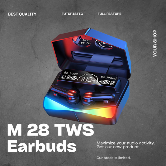 M28 Tws Wireless Earbuds